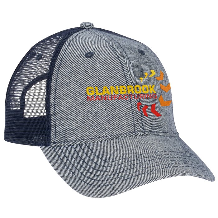 4imprint.com: Denim Trucker Mesh Back Cap 145842