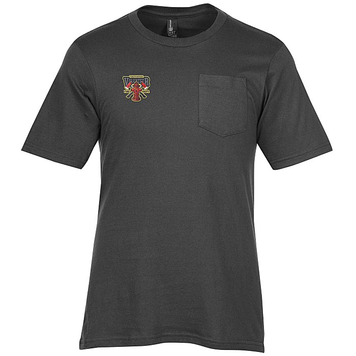 4imprint.com: Ultimate Pocket T-Shirt - Men's - Colors - Embroidered ...