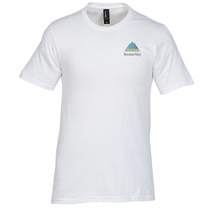 Ultimate TShirt Men's White Embroidered 133777MWE