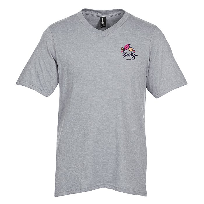 Ultimate V Neck T Shirt Mens Colors Embroidered