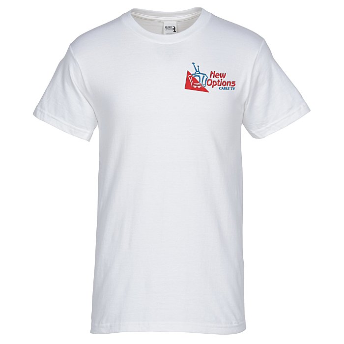 4imprint.com: Gildan Hammer T-Shirt - White - Embroidered 146335-W-E