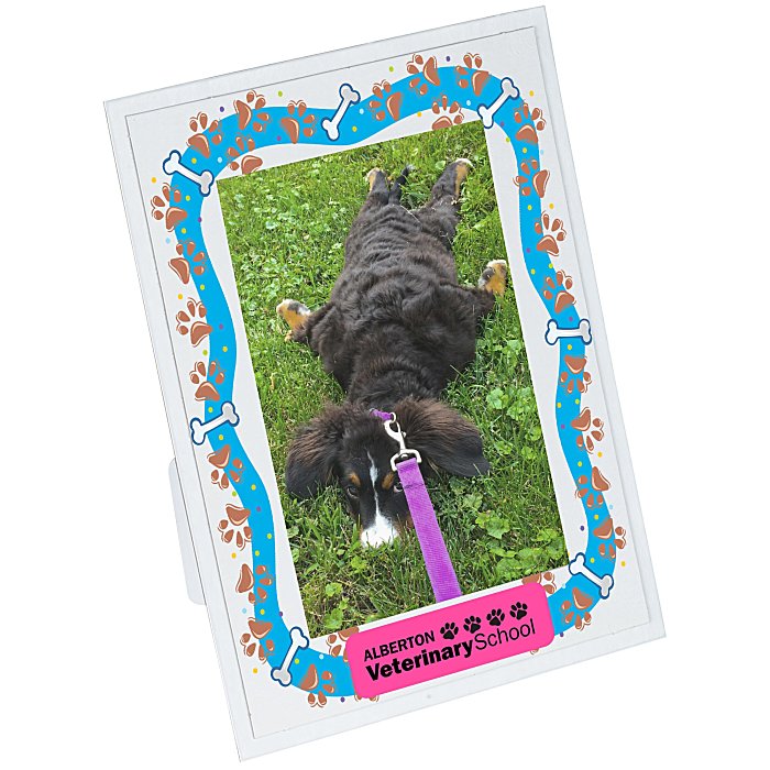 Full Color Dual Easel Frame 4" x 6" 14593446