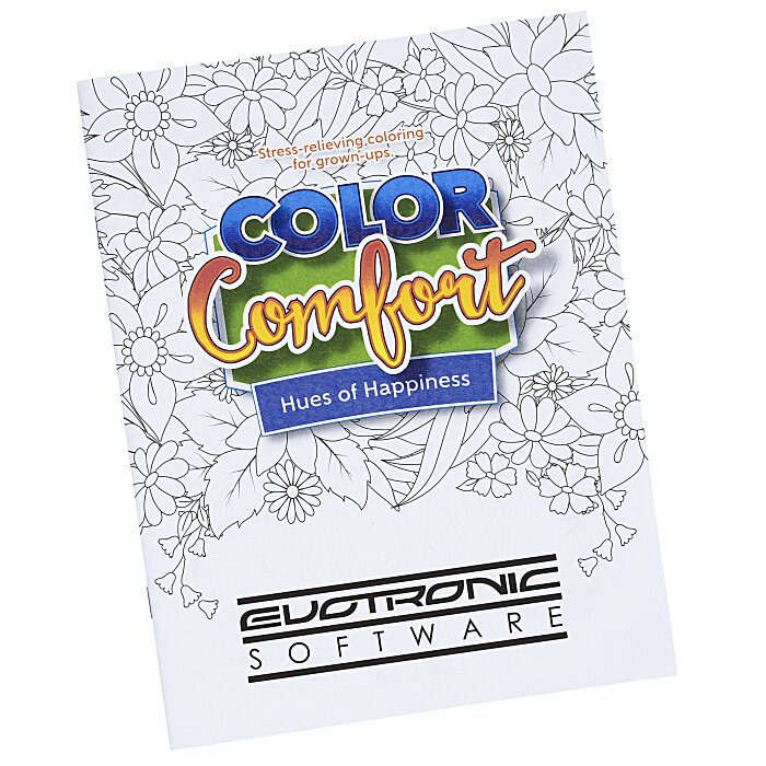 Download 4imprint Com Color Comfort Grown Up Coloring Book Hues Of Happiness 24 Hr 133735 Hh 24hr