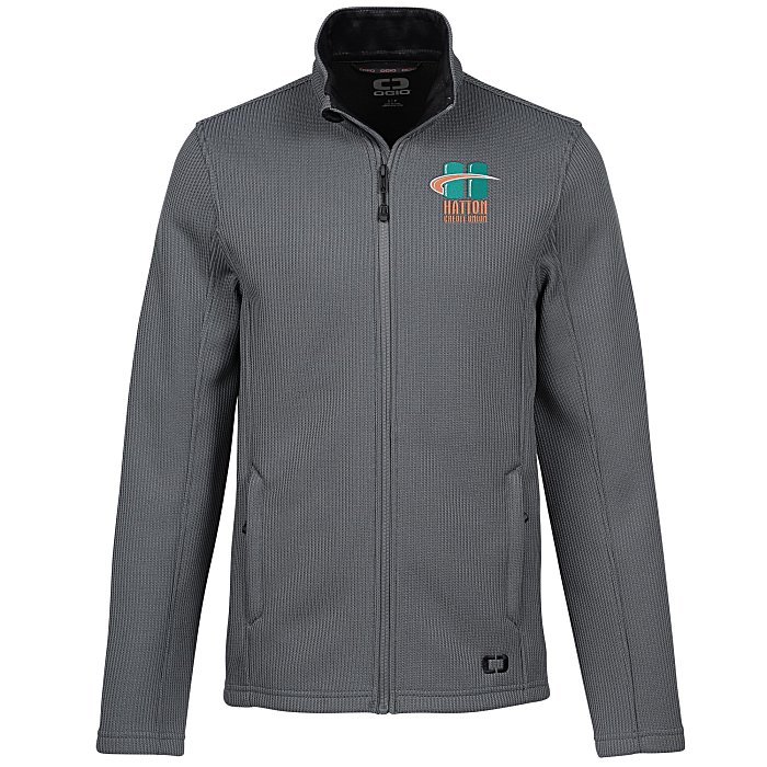 4imprint.com: OGIO Ribbed Fleece Jacket - Men's 148211-M