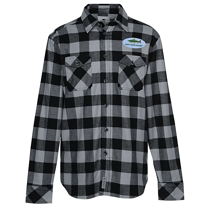 4imprint.com: Roots73 Sprucelake Flannel Plaid Shirt - Men's 149118-M