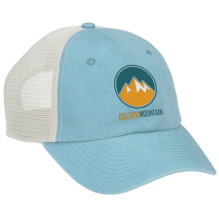 4imprint.com: Pigment-Dyed Mesh Back Trucker Cap 149440