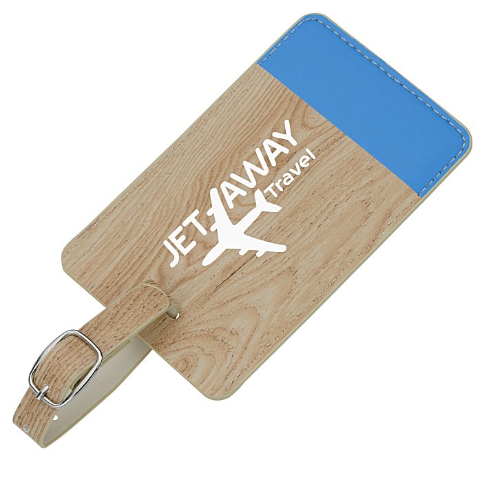 picture luggage tag