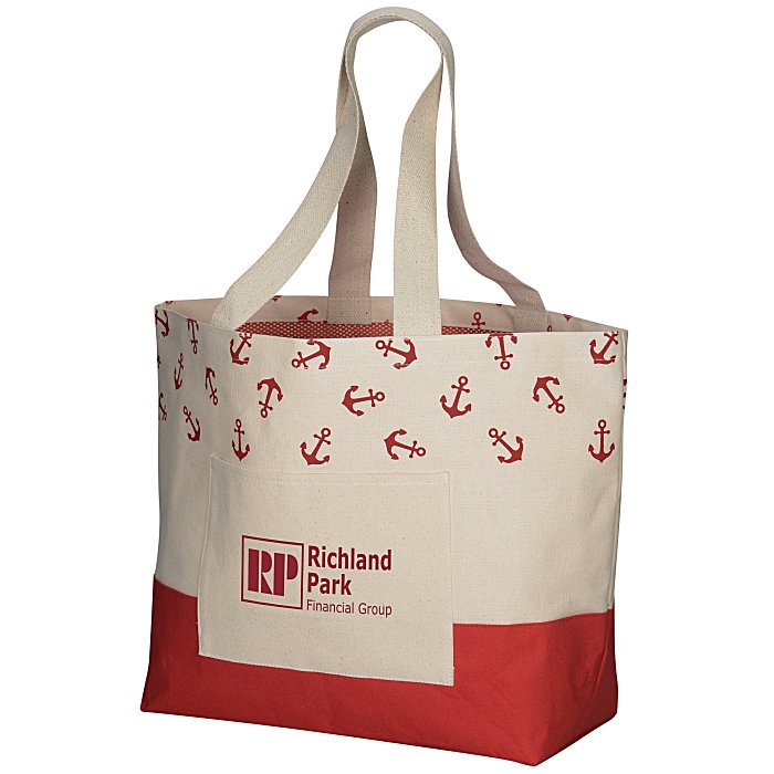 red beach tote