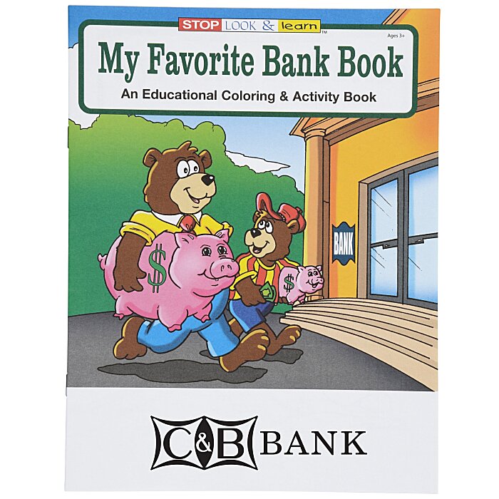 Download 4imprint Com My Favorite Bank Coloring Book 24 Hr 1034 Bnk 24hr