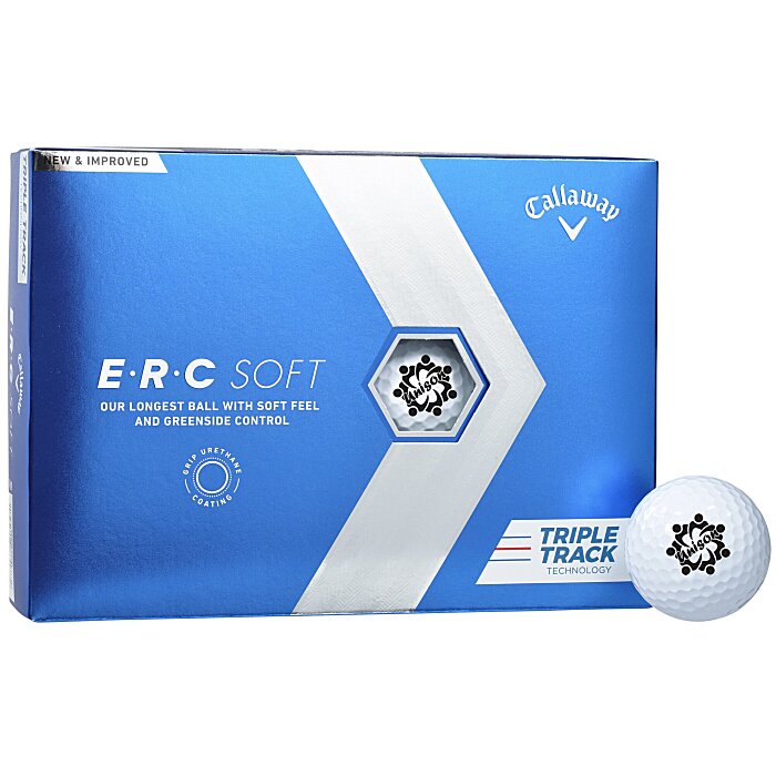 4imprint.com: Callaway ERC Soft Triple Track Golf Ball - Dozen 152403
