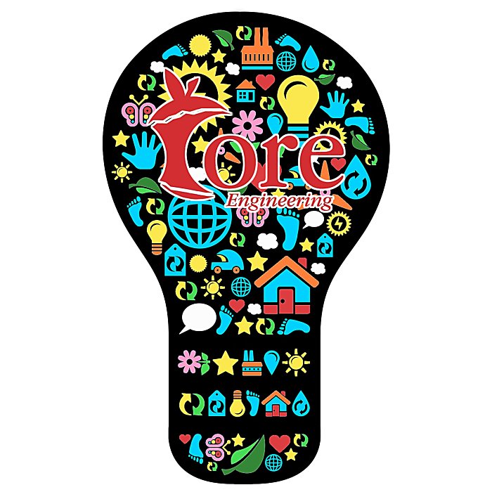 Matte Custom Die Cut Decal Large 153195L