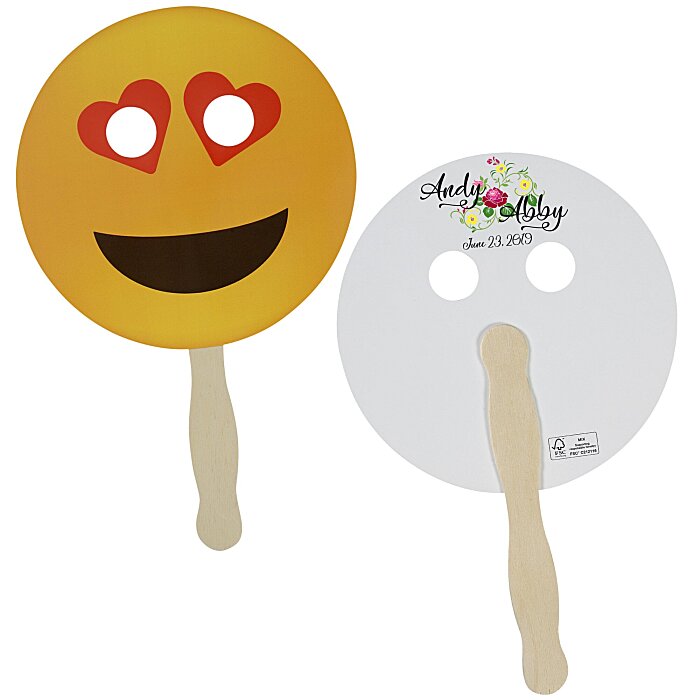 Emoji Hand Fan Heart 24 hr 143398HT24HR