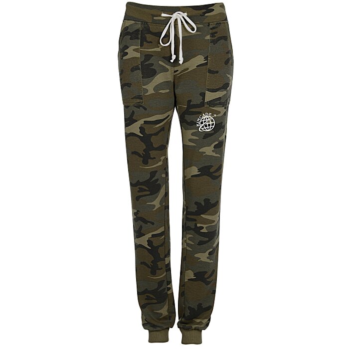 ladies camo joggers