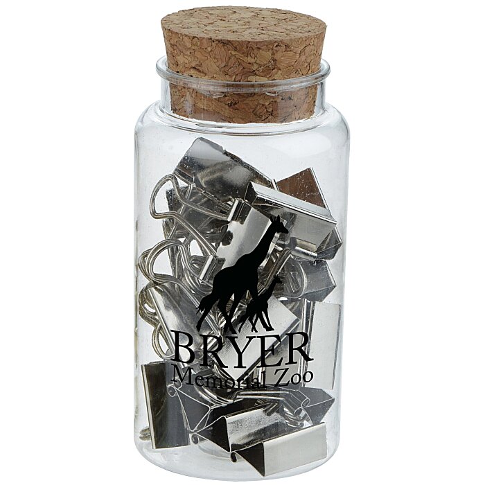 Corked Bottle Binder Clips 153535BC