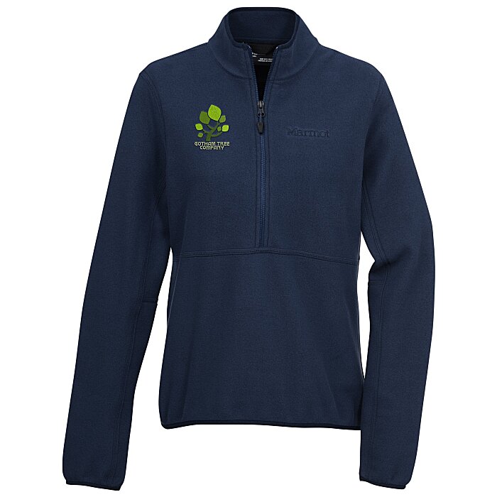 4imprint.com: Marmot Rocklin Fleece 1/2-Zip - Ladies' 154697-L-HZ