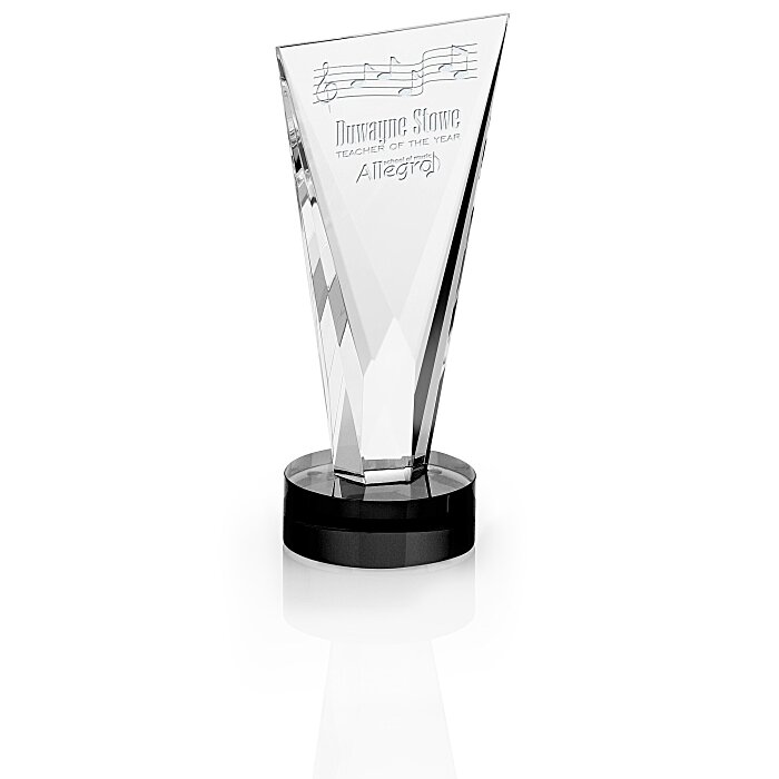 Valiant Crystal Award 8" 24 hr 156509824HR