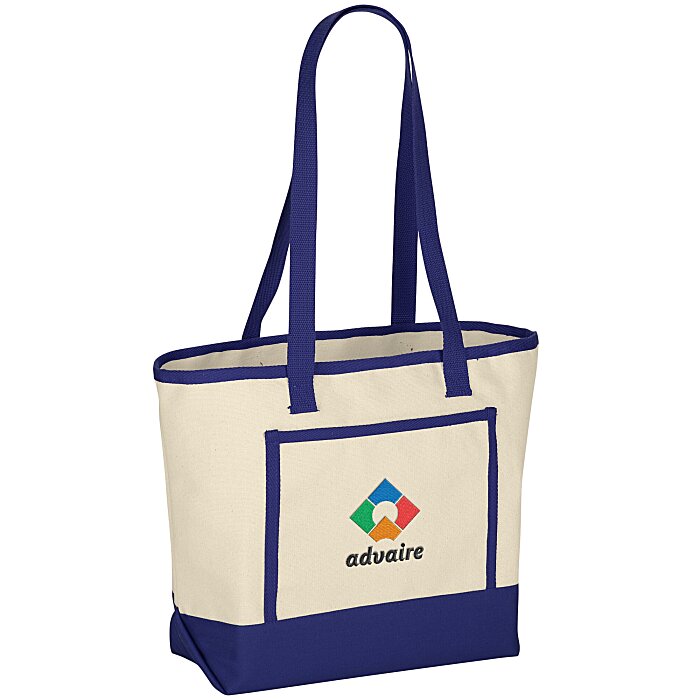 Tote Me Around 18 oz. Cotton Tote Embroidered 156990E