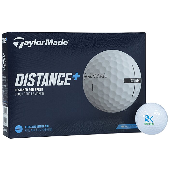 4imprint.com: TaylorMade Distance+ Golf Ball - Dozen - 24 hr 129433-24HR
