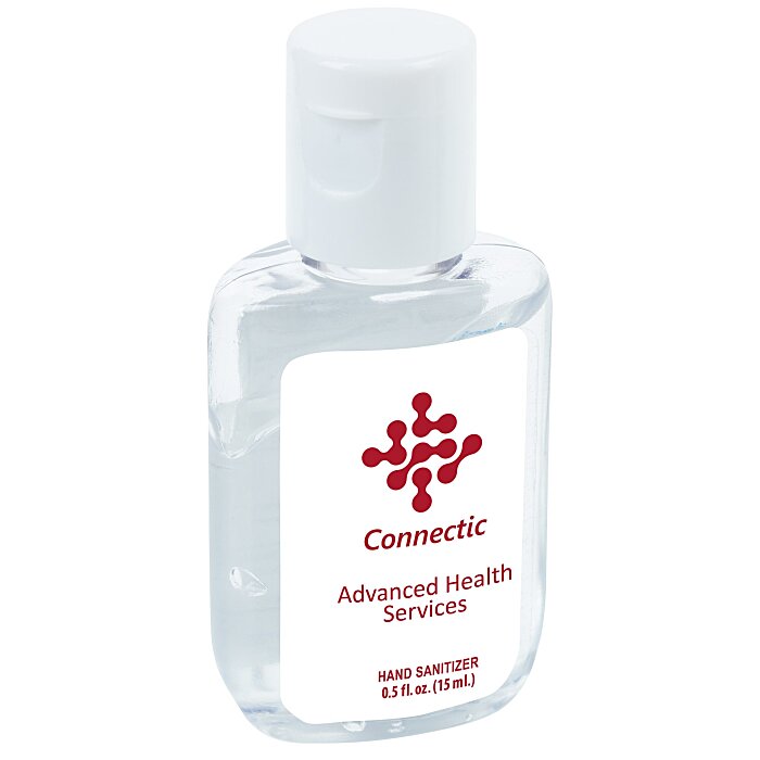 4imprint.com: Hand Sanitizer - 1/2 oz. - 80 Percent Alcohol - 24 hr ...