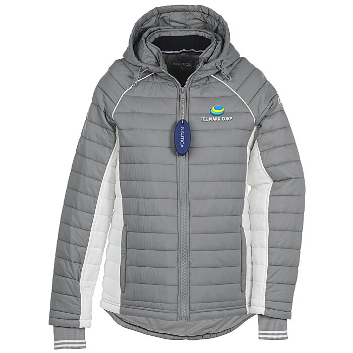 Nautica Womens Chevron Packable Down Jacket | Desertcart