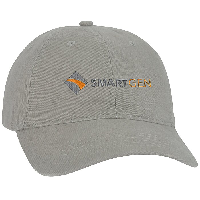 unstructured twill cap