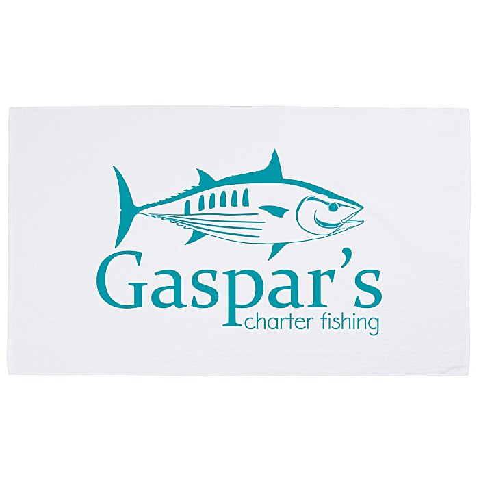 Luxury Beach Towel White 35" x 60" 155683W3560