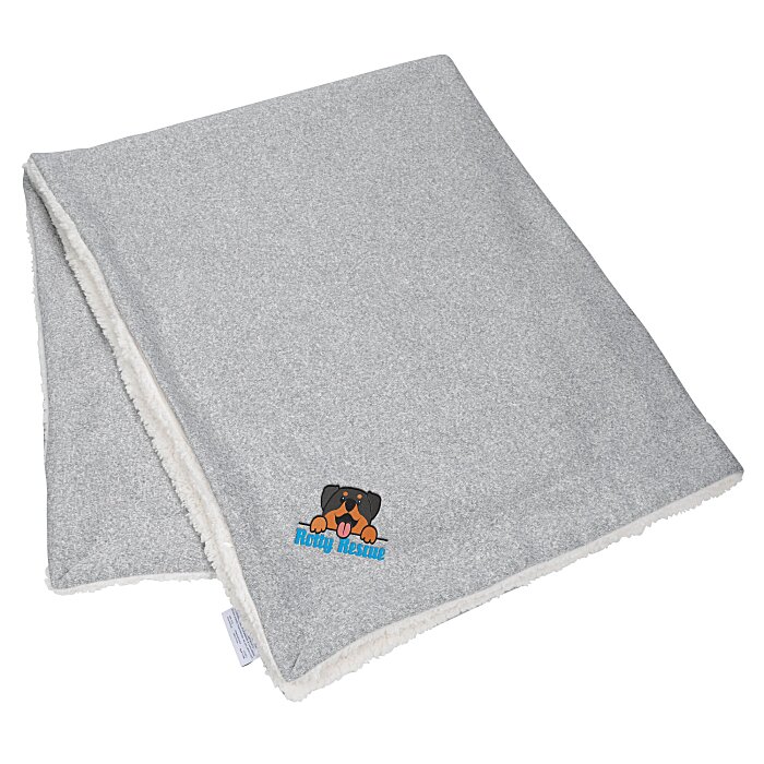 Aspen Sweater Knit Sherpa Throw 164608