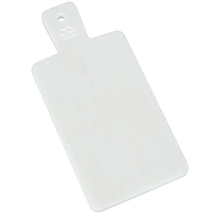 4imprint.com: Be Home White Marble Mini Rectangle Board 164879