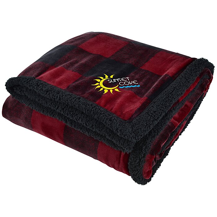 Woodland Plaid Throw Blanket 164906