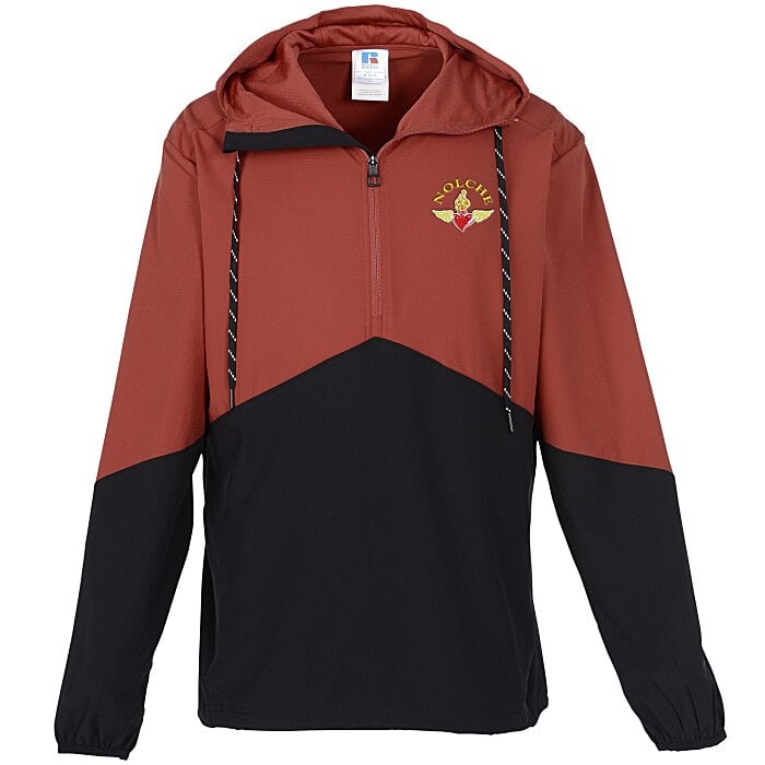 Russell Athletic Legend Hooded Pullover Jacket 165128