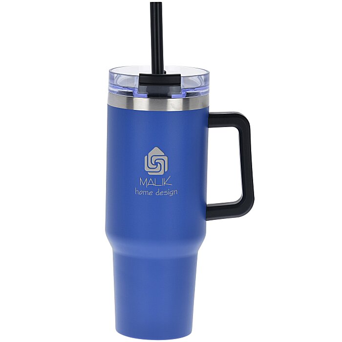 Intrepid Vacuum Mug with Straw 40 oz. Laser Engraved