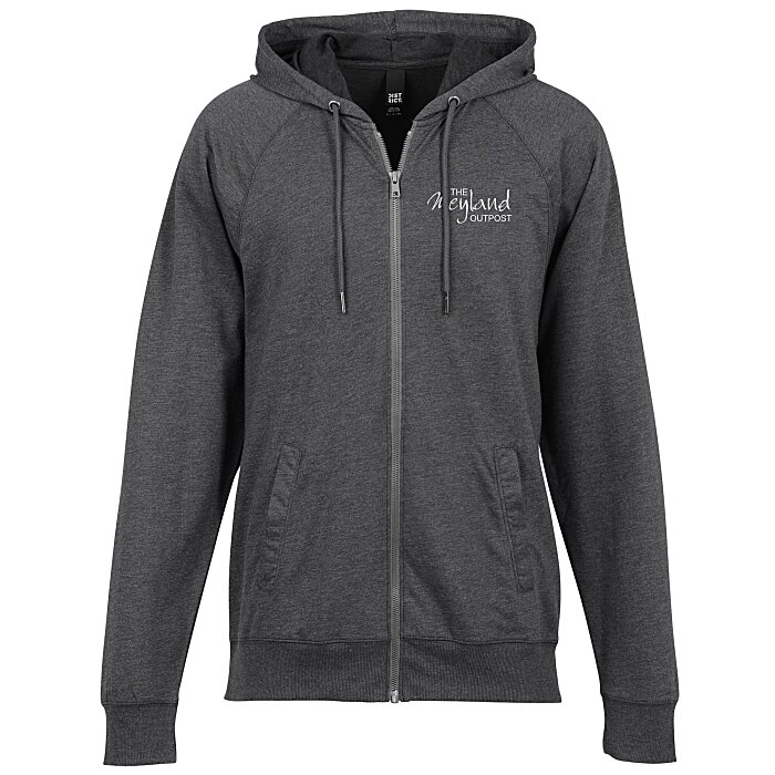 District Lightweight French Terry FullZip Hoodie Men's