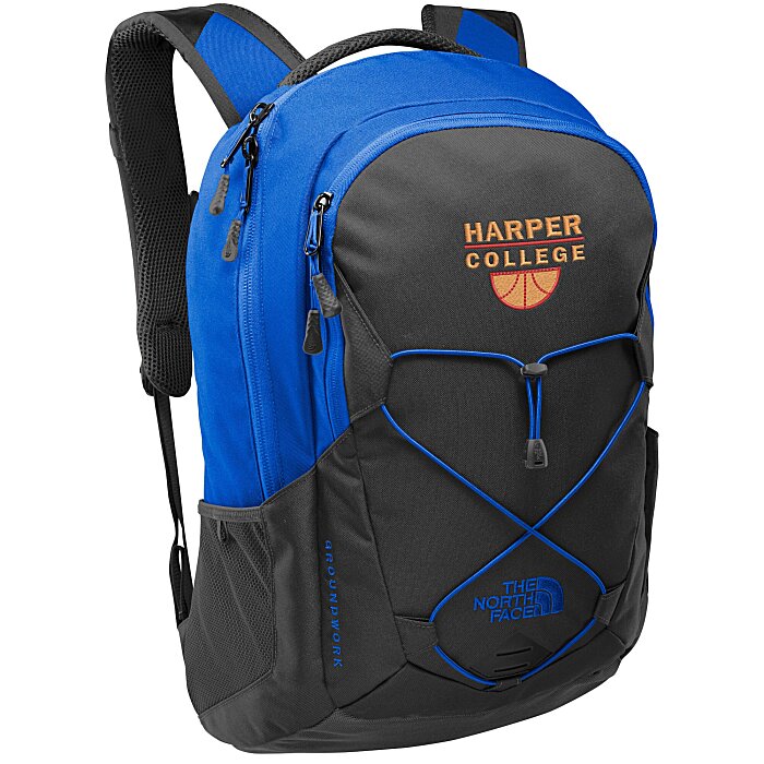 north face ground work backpack The NF0A3KX6 Groundwork Backpack, TNF Dark Grey Heather/Cardinal Red You will also appreciate a number of reflective elements placed all around the backpack. The North Face Groundwork Laptop