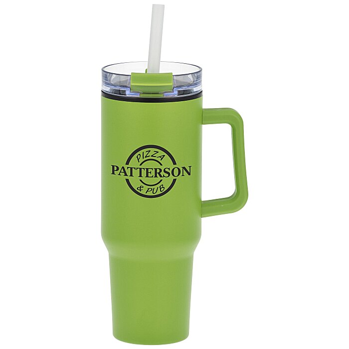 Malibu Mug with Straw - 40 oz - 24 hr 166588-40-24HR : 4imprint.com