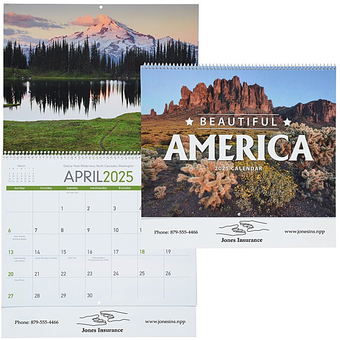 Beautiful America Calendar 175