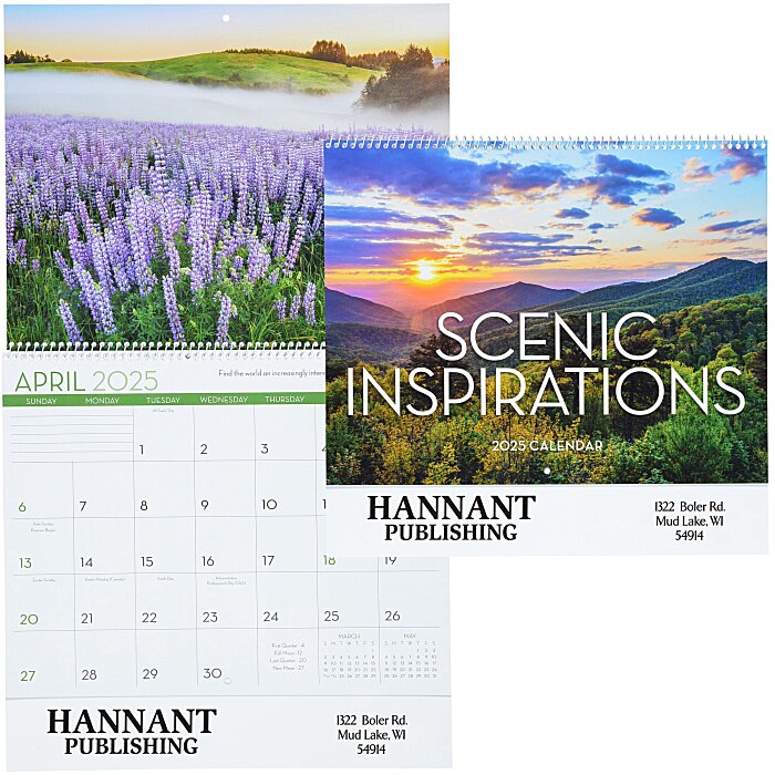 4imprint.com: Scenic Inspirations Calendar 5460