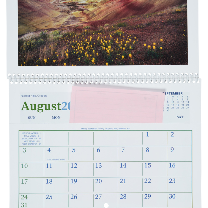 Beautiful America Calendar Pocket 175 P