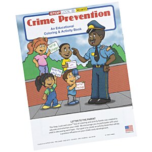 4imprint.com: Crime Prevention Coloring Book 1034-CP