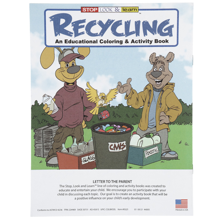 Recycling Coloring Book 1034REC