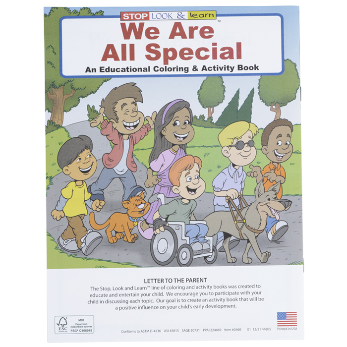 Download 4imprint.com: We Are All Special Coloring Book - 24 hr ...