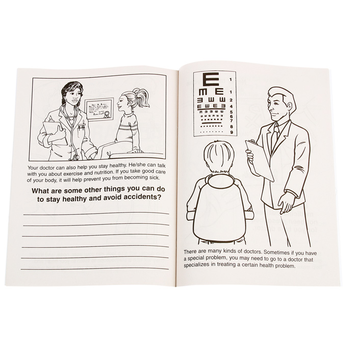 Download 4imprint.com: A Trip to the Doctor's Office Coloring Book - 24 hr 1034-DOC-24HR