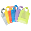 View Image 2 of 2 of Soft-Loop Frosted Shopper - 10" x 8"