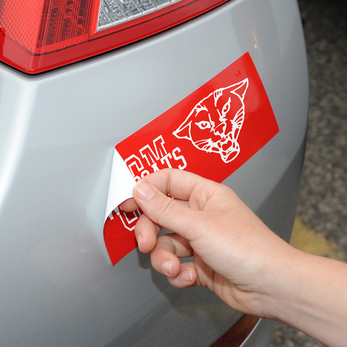 4imprint Removable Vinyl Bumper Sticker 3 X 9 Full Color 3544 FC
