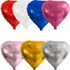 View Image 2 of 4 of Foil Balloon - 17" - Heart