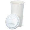 View Image 2 of 2 of Paper Hot/Cold Cup with Traveler Lid - 20 oz.