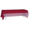 View Image 3 of 5 of Laser Edge Open-Back Table Throw - 8'