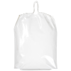 View Image 4 of 4 of Poly Bag with Cotton Drawstring - 18" x 16"