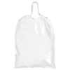 View Image 3 of 3 of Poly Bag with Cotton Drawstring - 12" x 9-1/2"