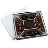 View Image 3 of 8 of Small Treat Mix - Silver Box - Dark Chocolate Bar