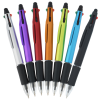 View Image 4 of 5 of Orbitor 4-Color Stylus Pen - Metallic